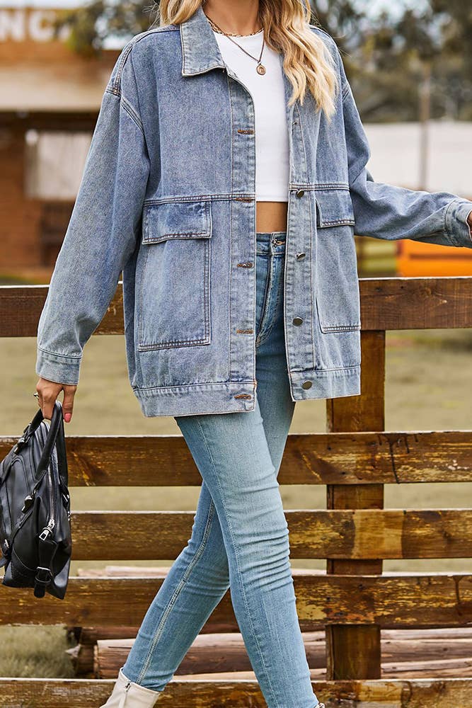 Washed Denim Jacket