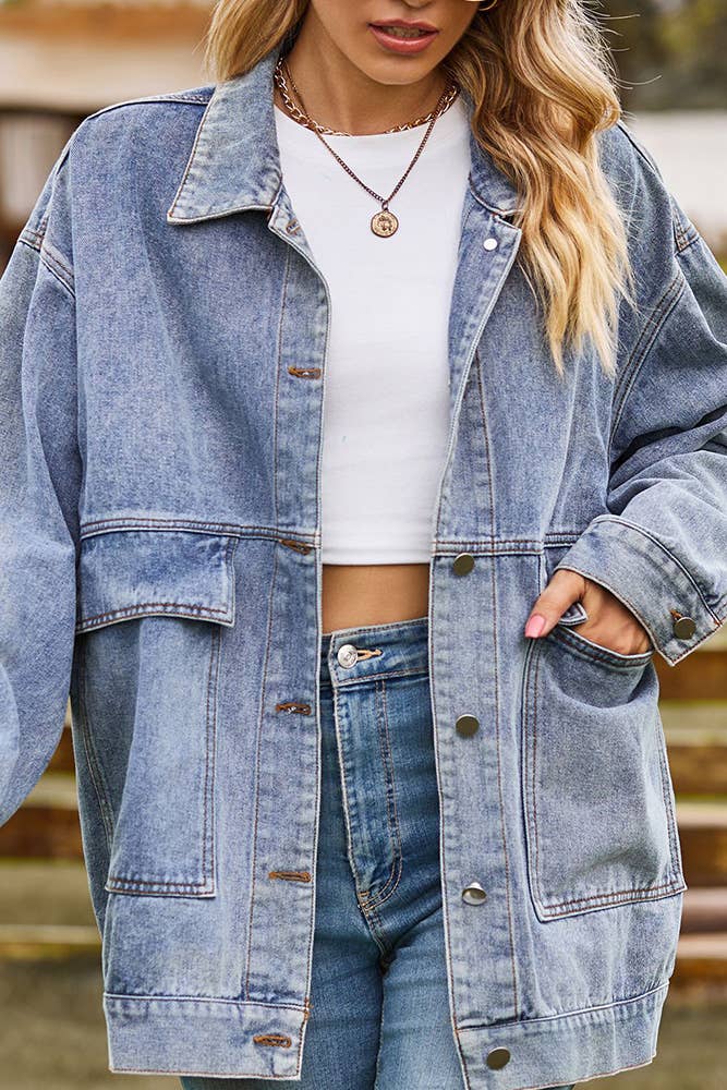 Washed Denim Jacket