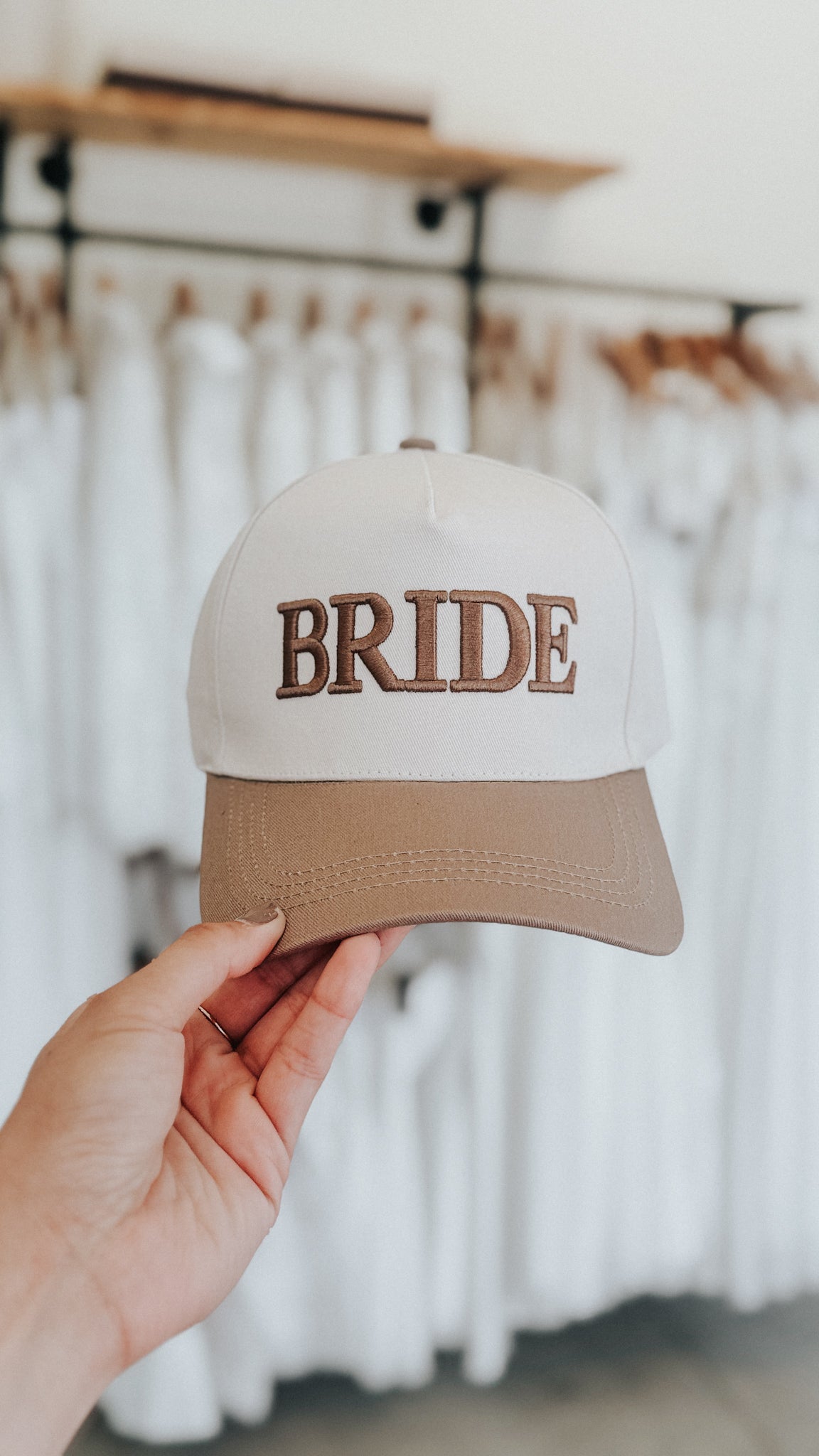 Bride Embroidered Hat