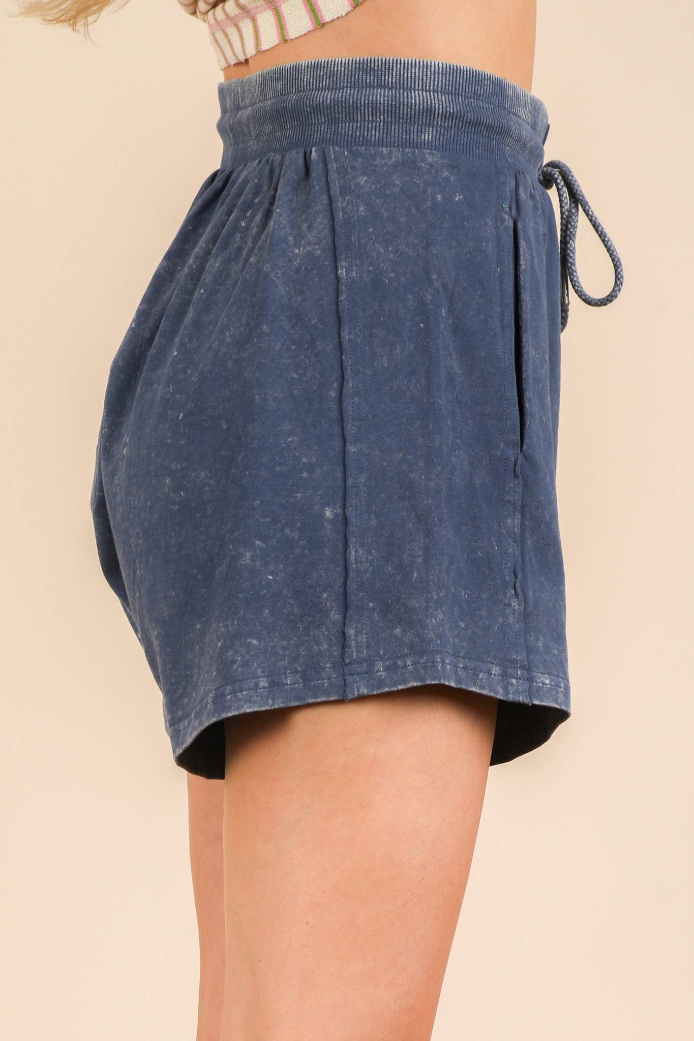 Blue Baggy Shorts