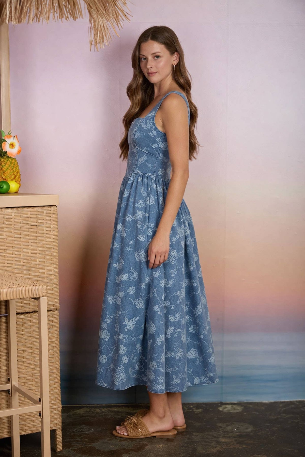DANNY DENIM DRESS