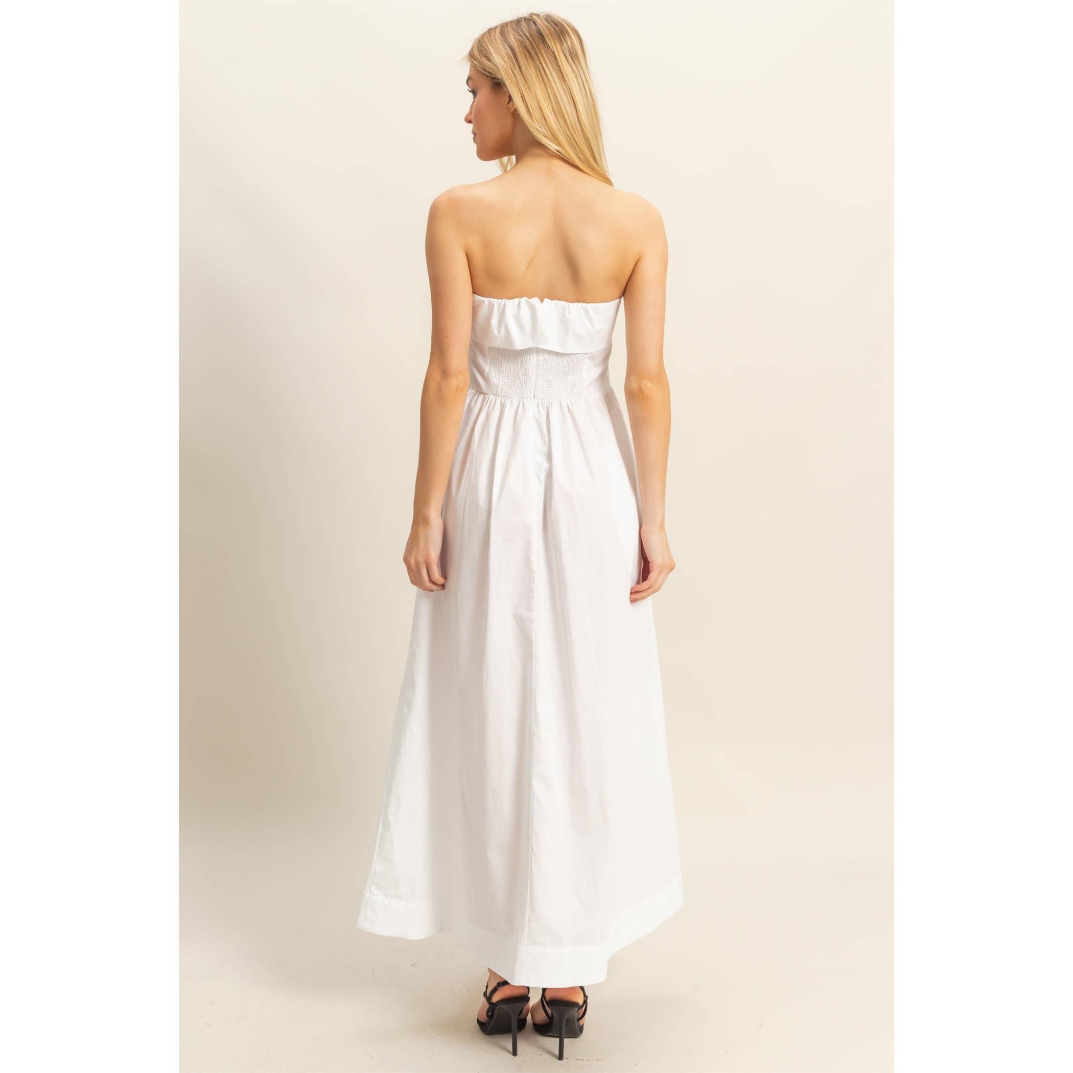 Chelsea Strapless Midi Dress