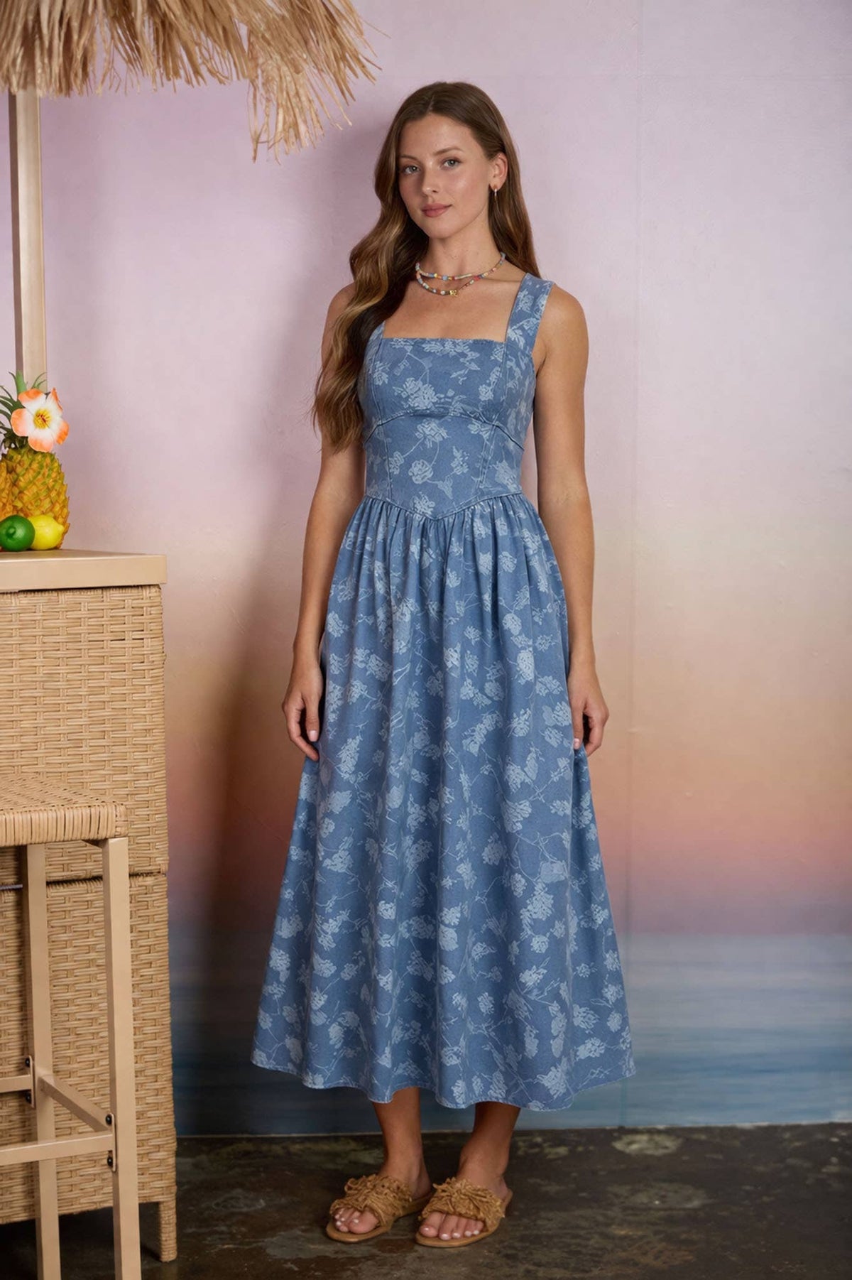 DANNY DENIM DRESS