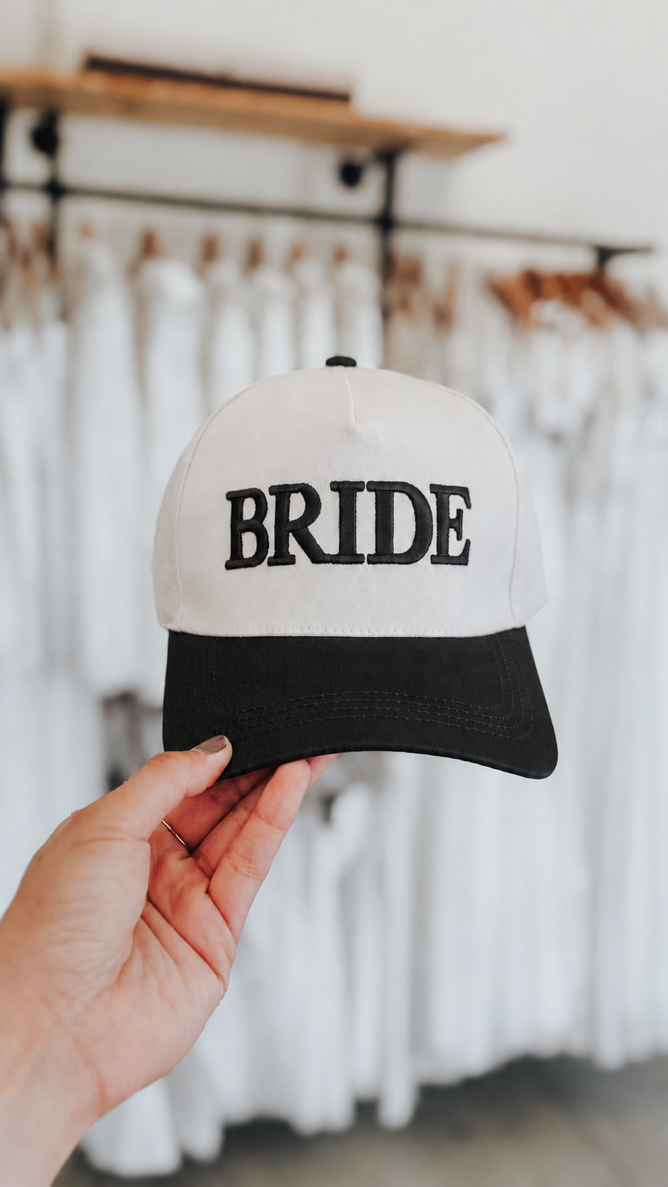 Bride Embroidered Hat