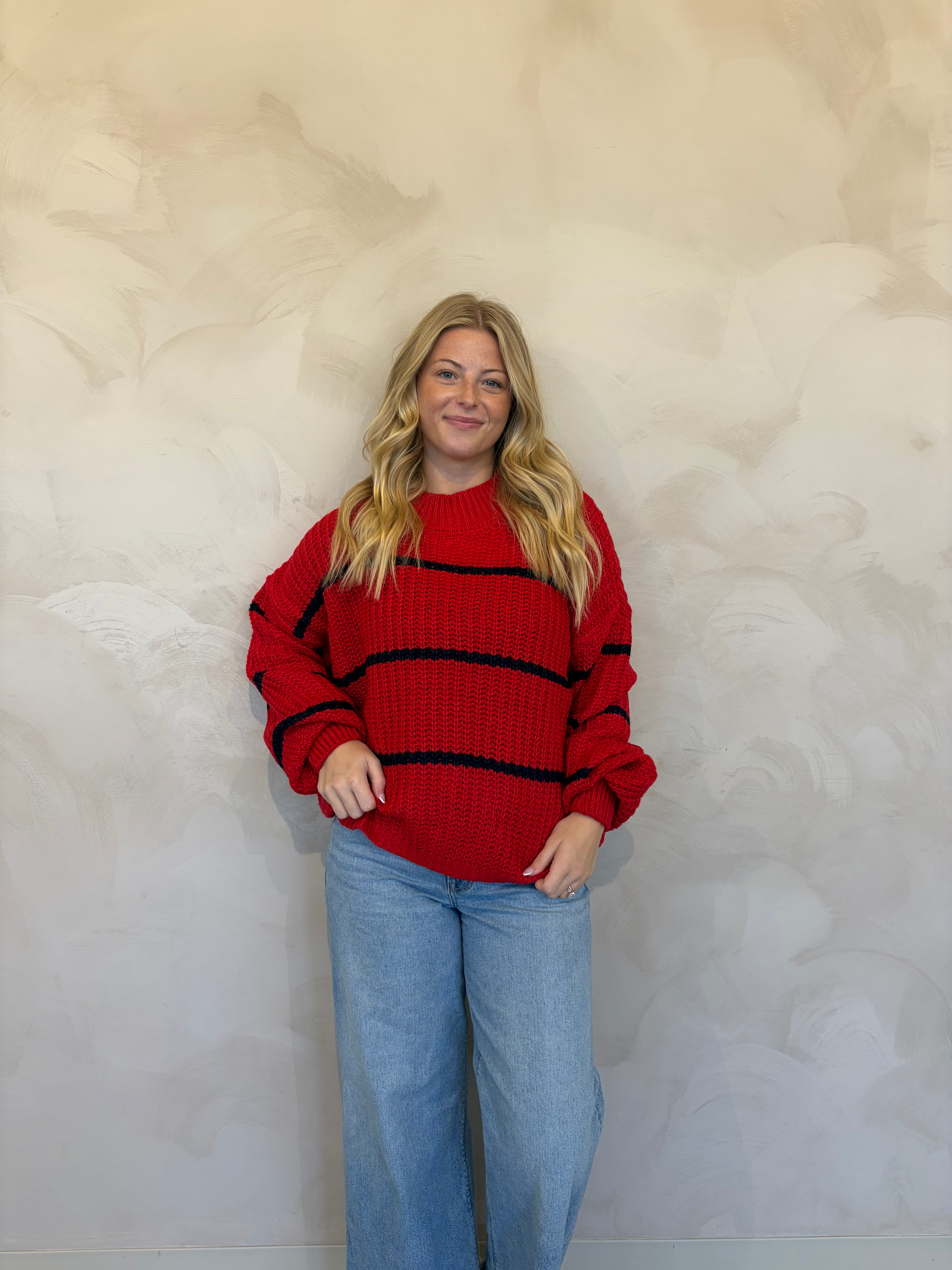 Noelle Striped Sweater