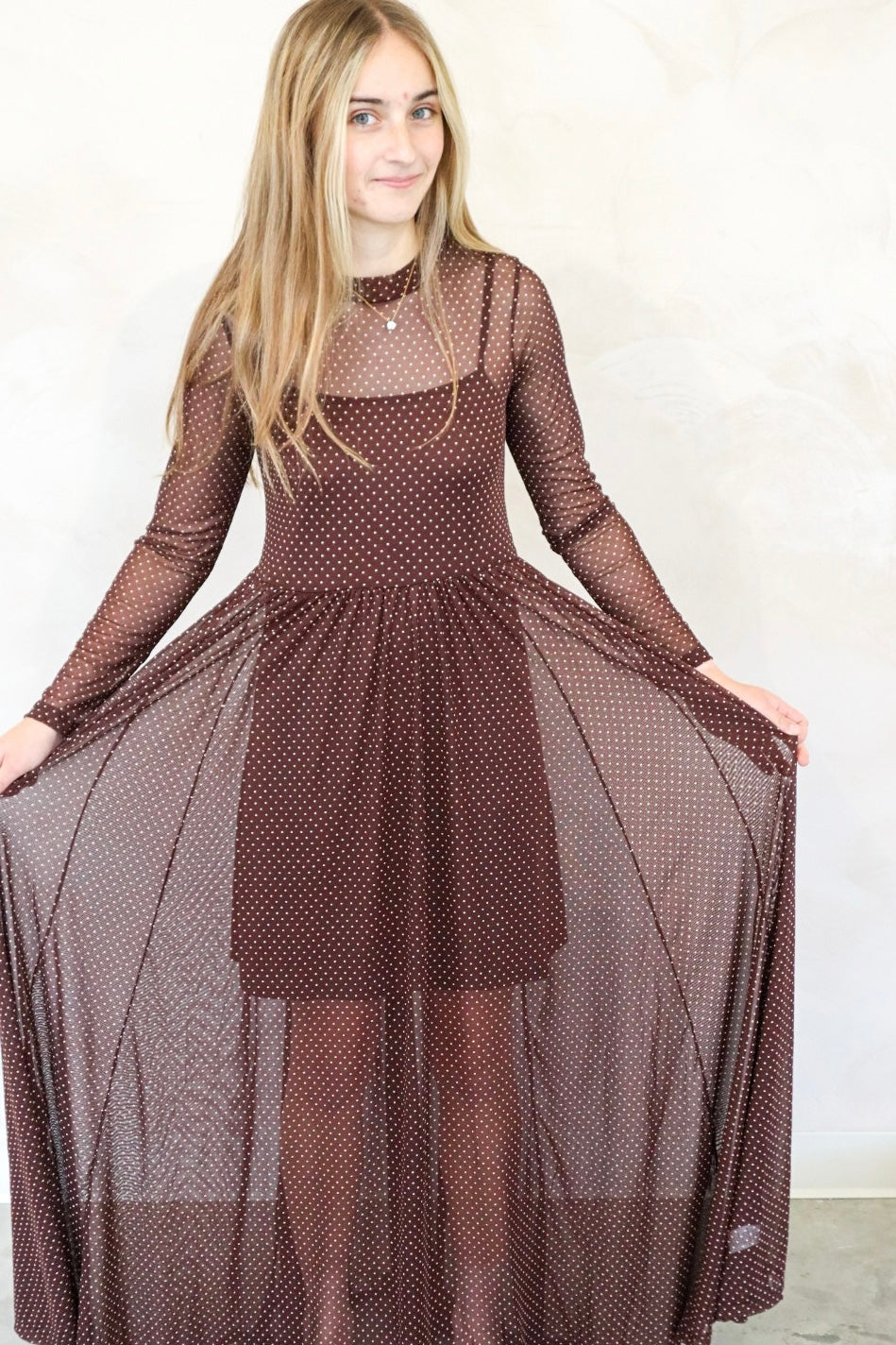 Polly Polka Dot Dress
