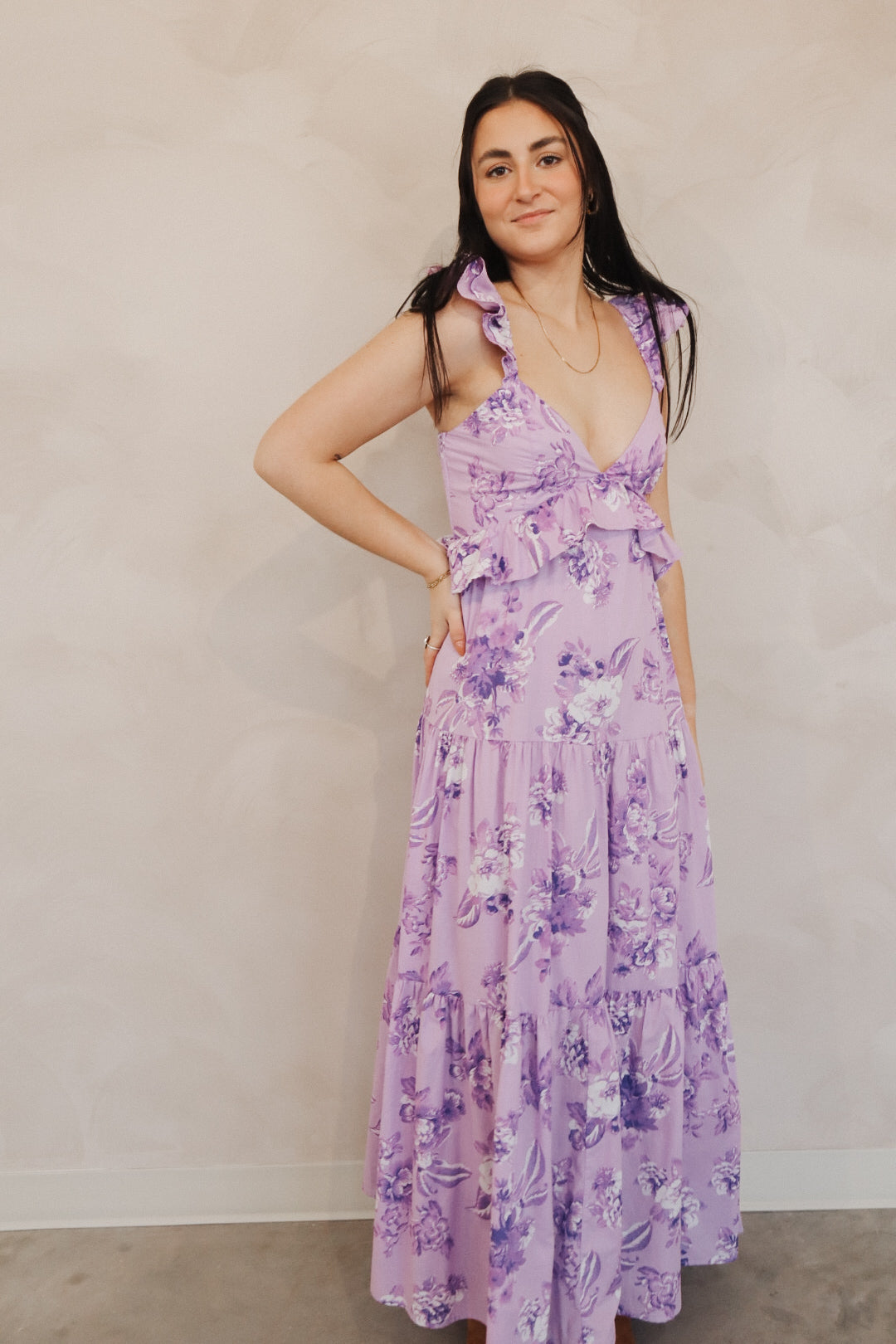 Fae Floral Maxi Dress