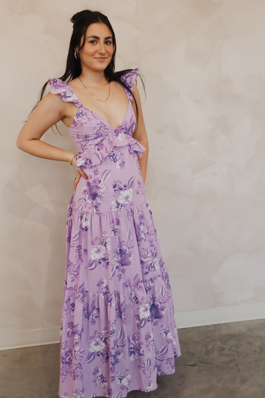 Fae Floral Maxi Dress
