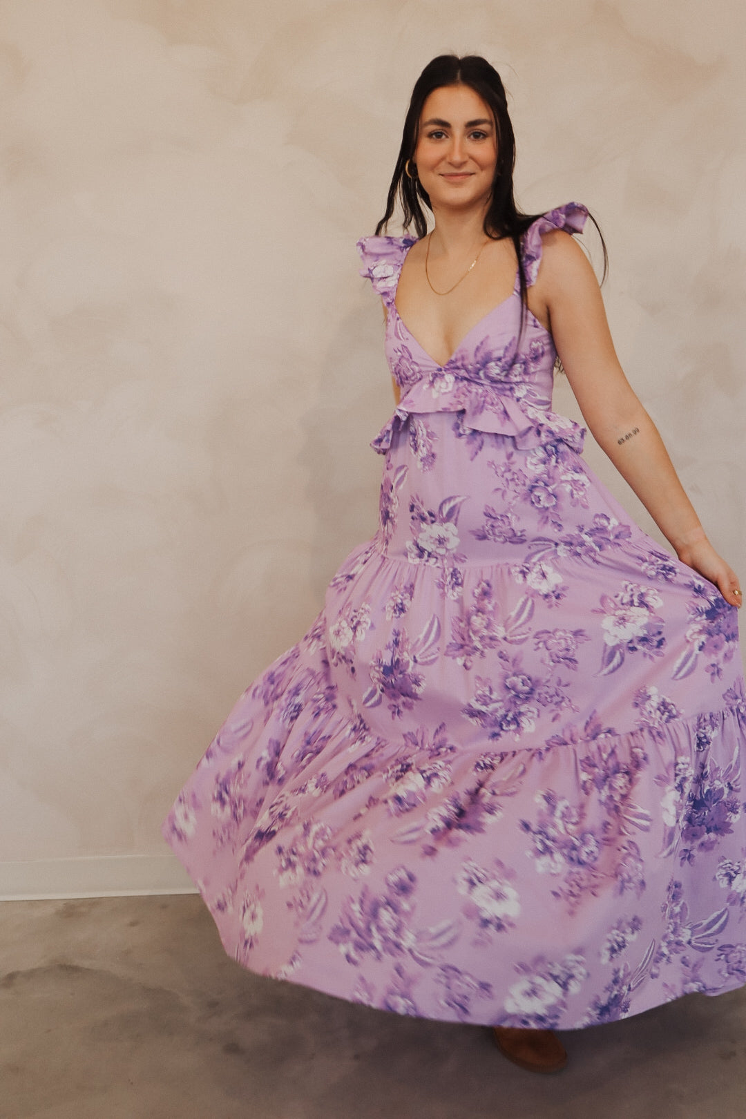 Fae Floral Maxi Dress