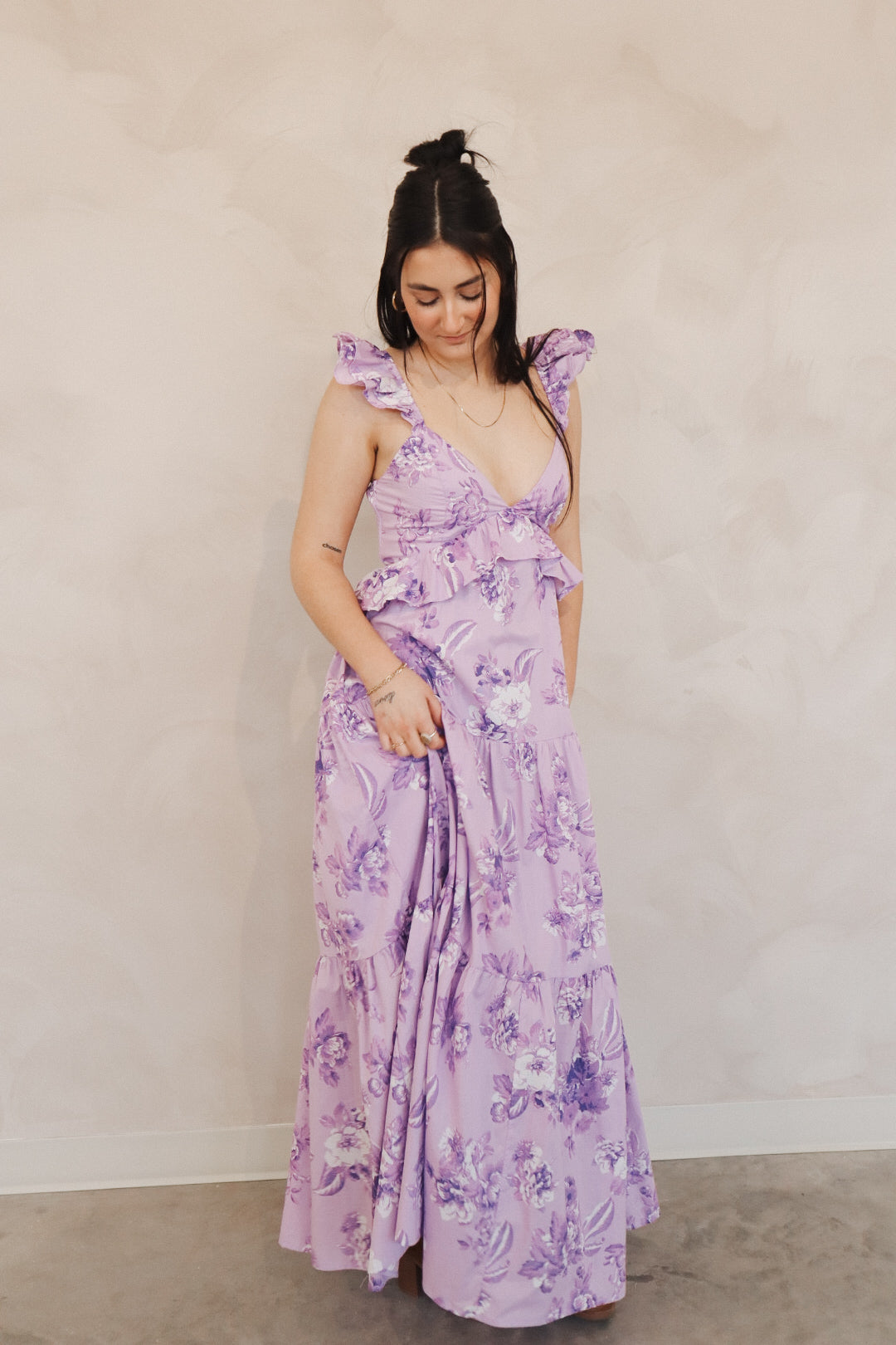Fae Floral Maxi Dress