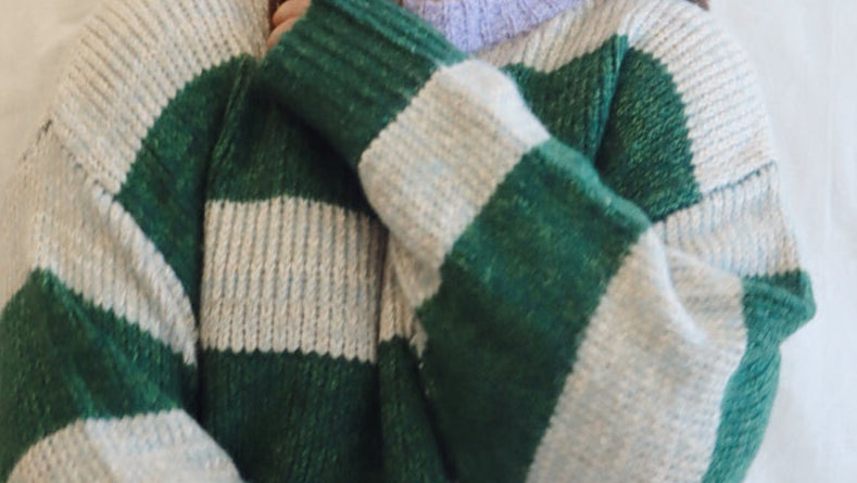 Oversized Striped Sweater