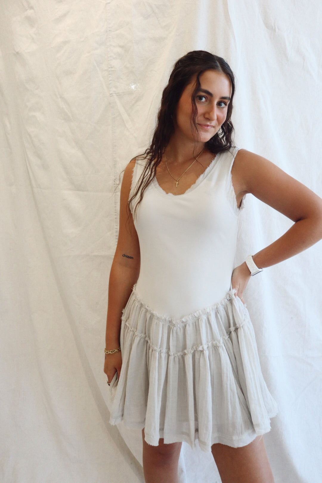 Love Drop Waist Dress