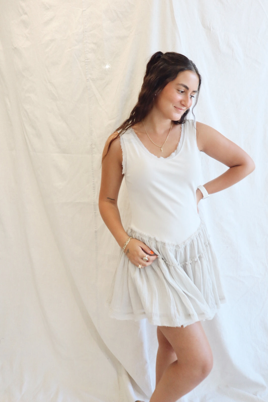 Love Drop Waist Dress