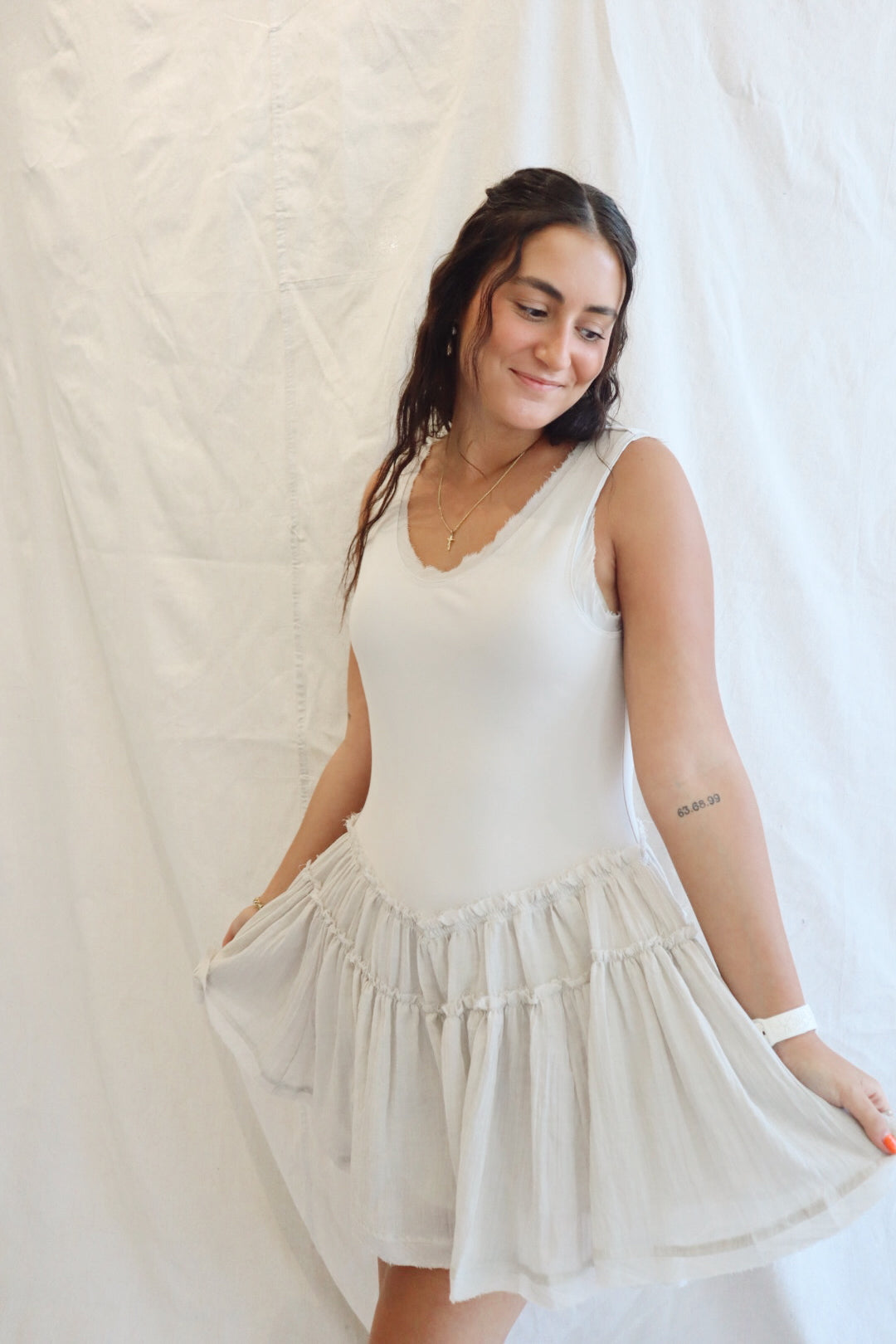 Love Drop Waist Dress