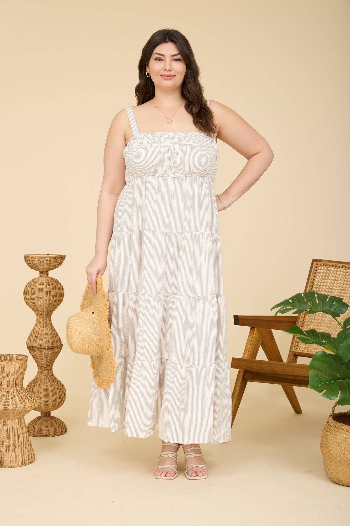 Payton Pinstripe Dress
