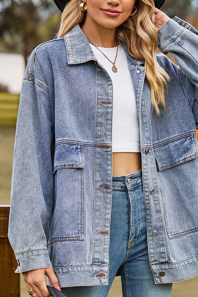 Washed Denim Jacket