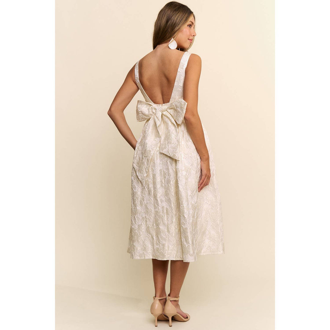 Jackie Jacquard Midi