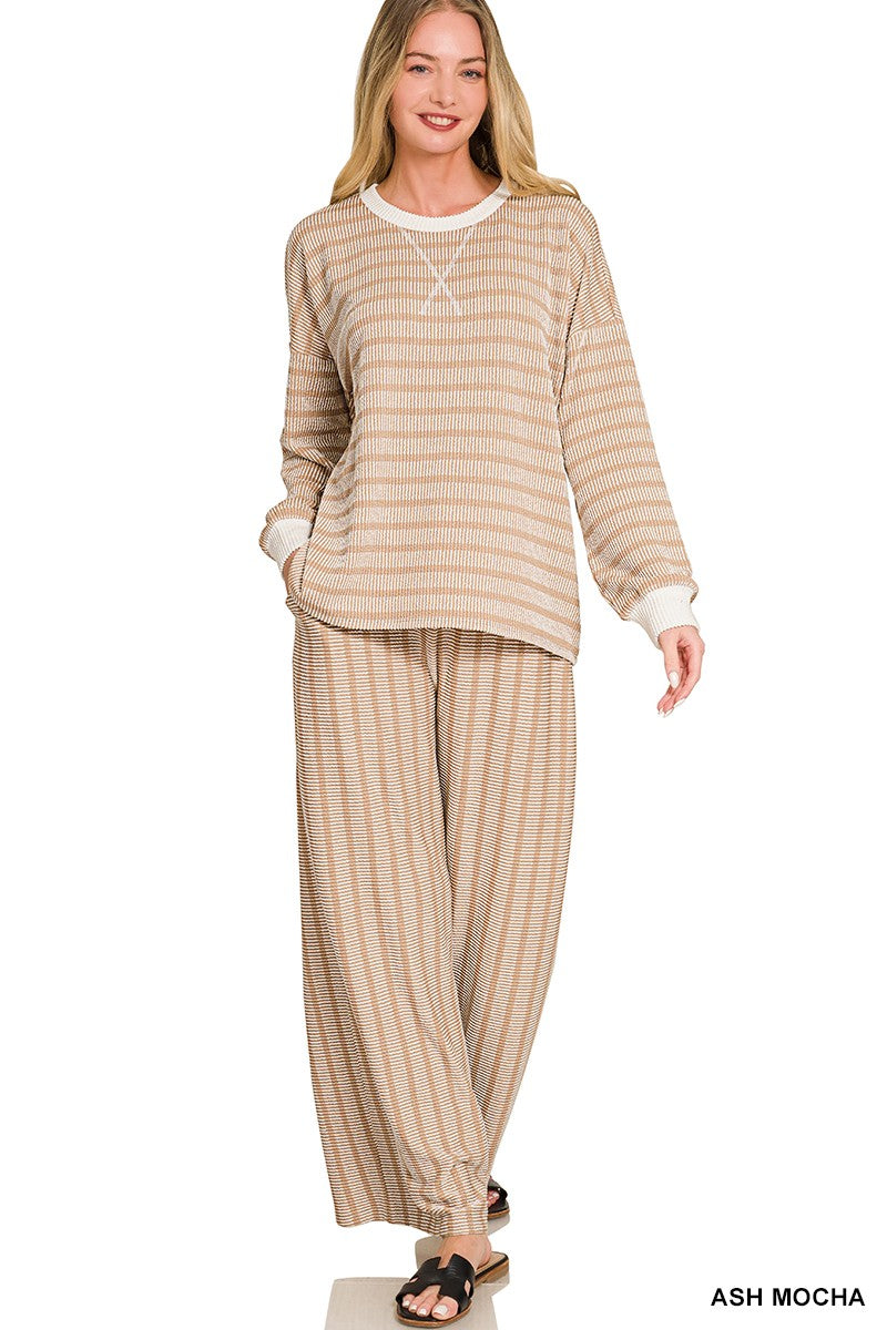 Coleman Striped Set