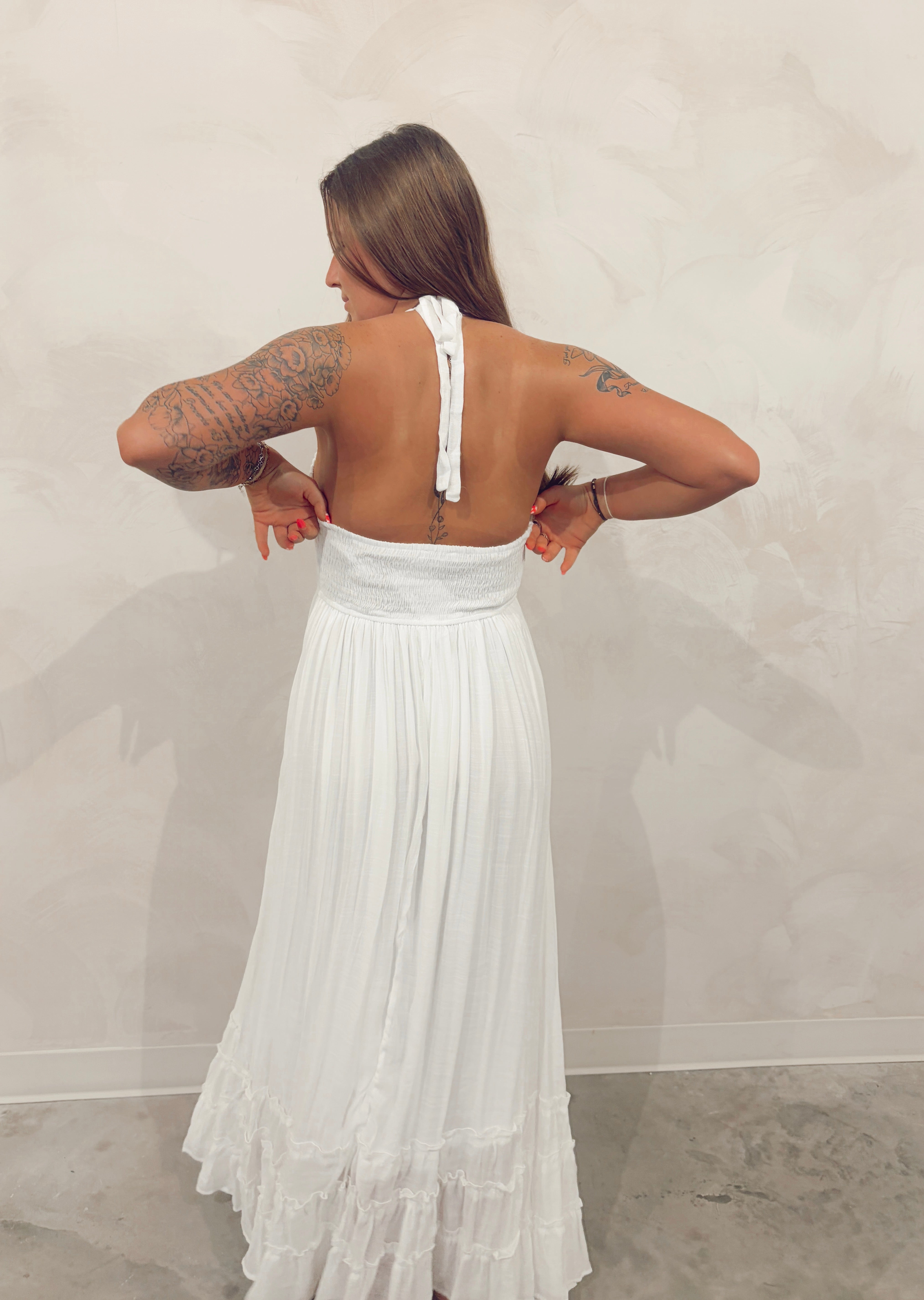 Halsey Halter Neck Dress
