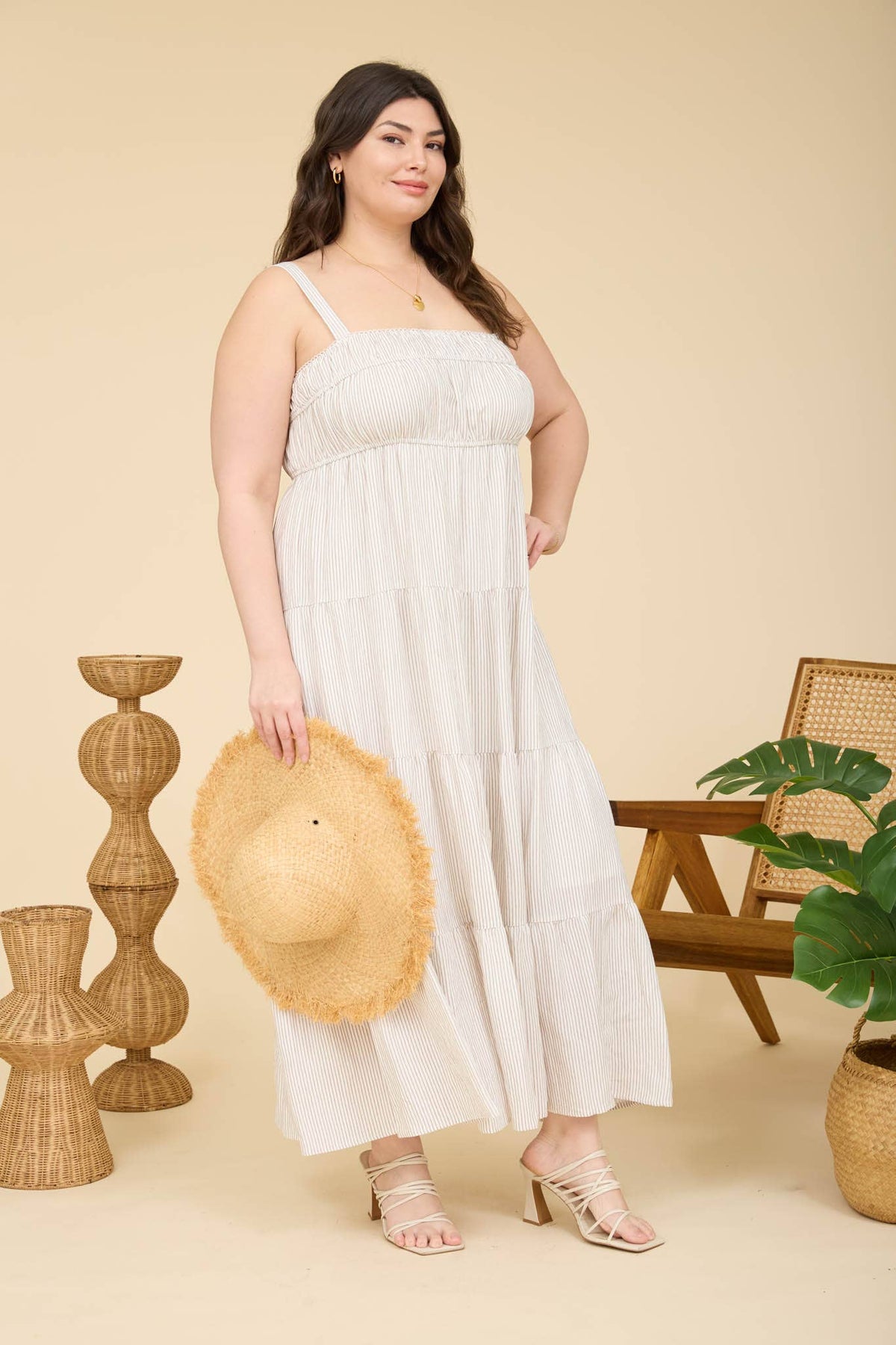 Payton Pinstripe Dress