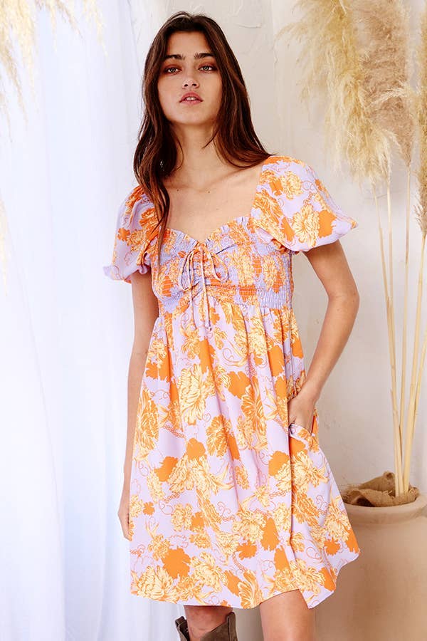FLORIDA FLORAL DRESS