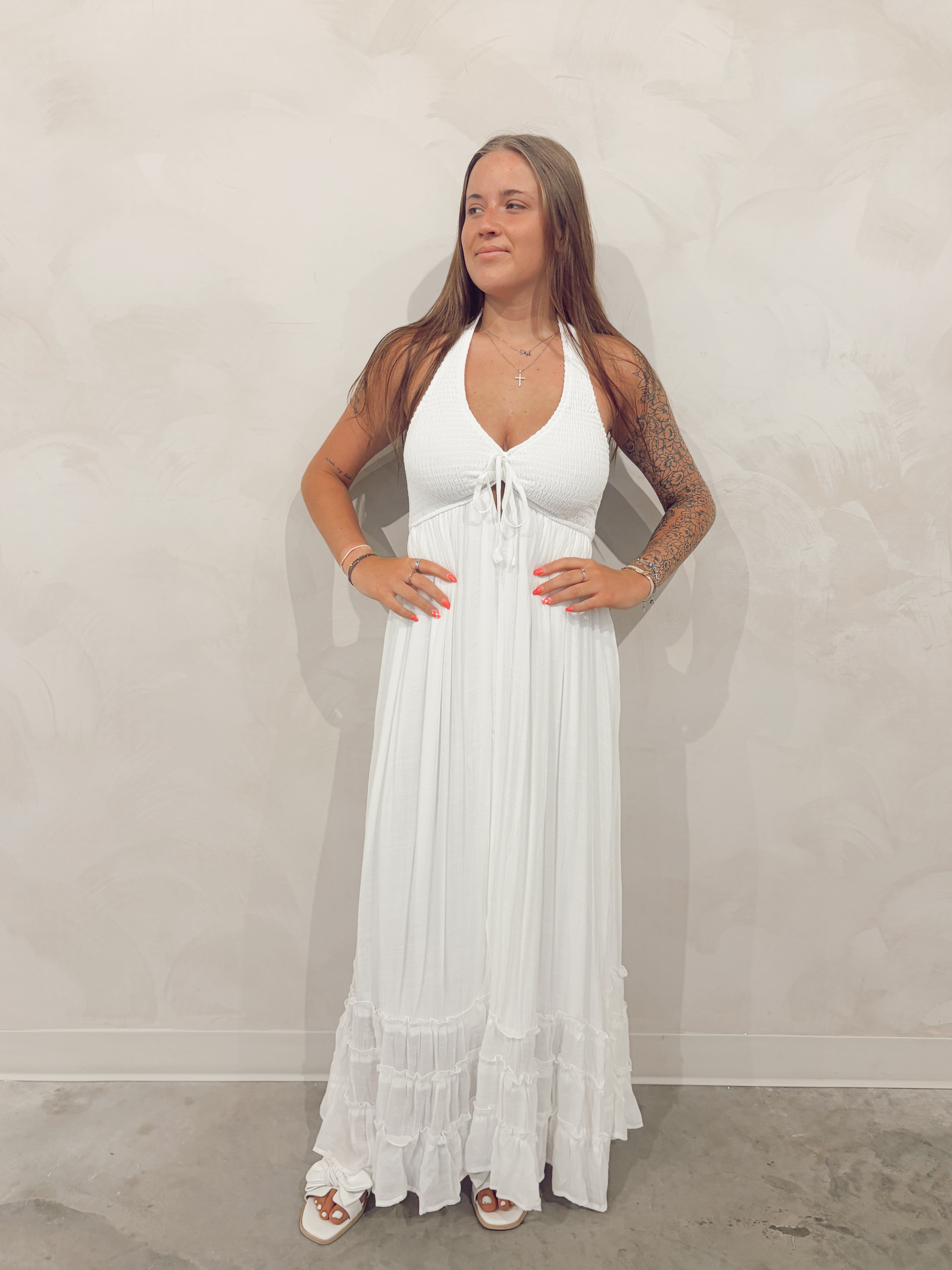 Halsey Halter Neck Dress