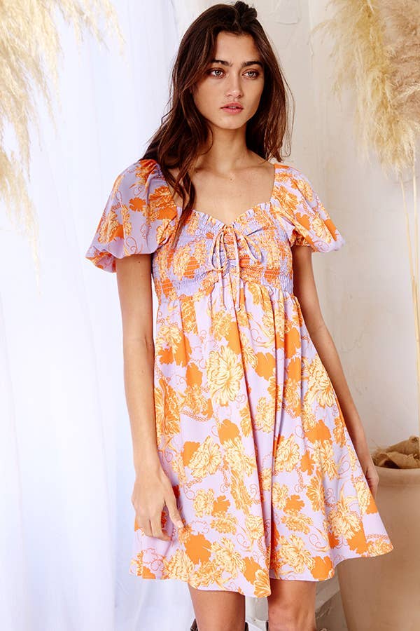 FLORIDA FLORAL DRESS