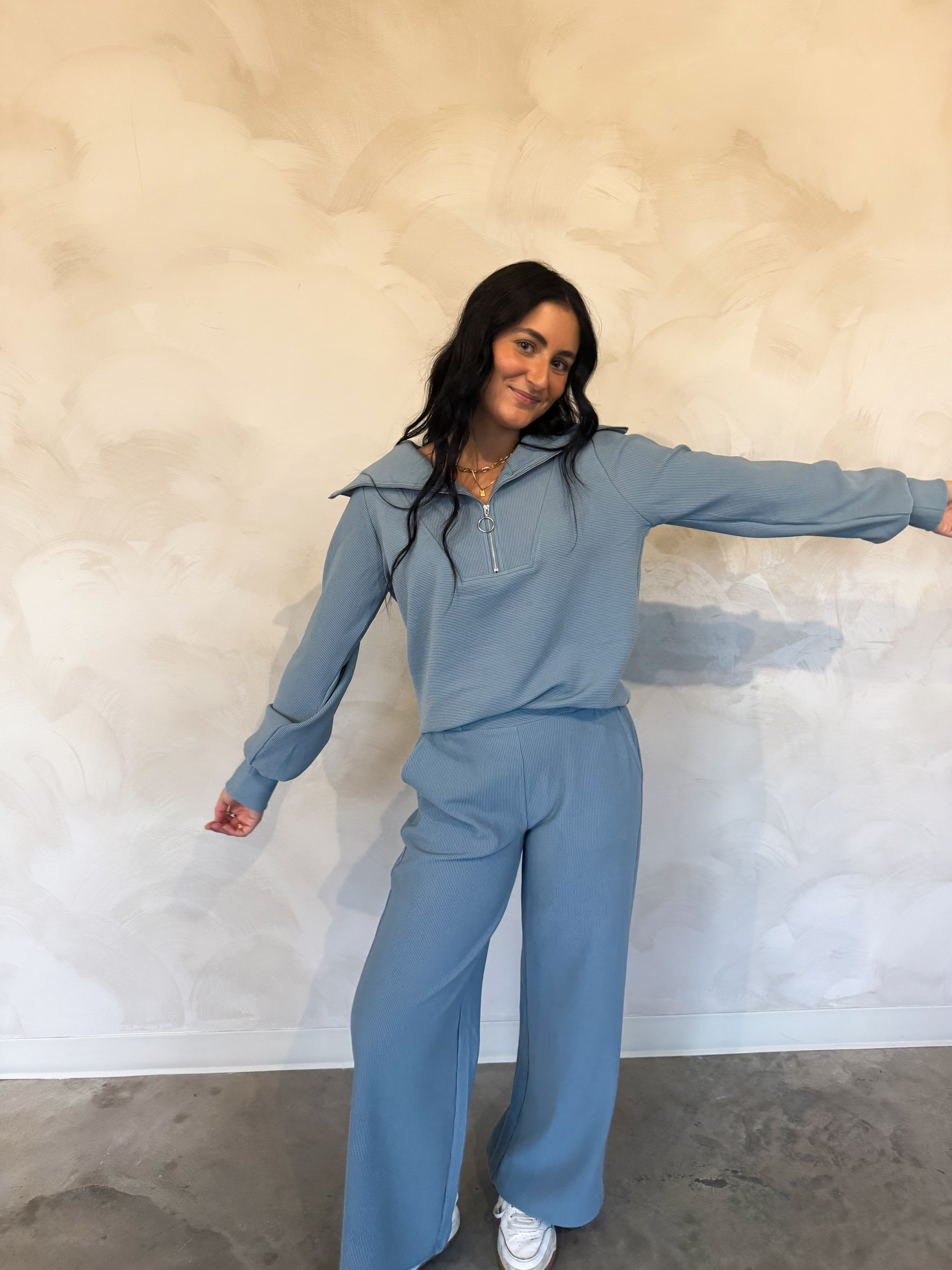 RILEY RIBBED SET