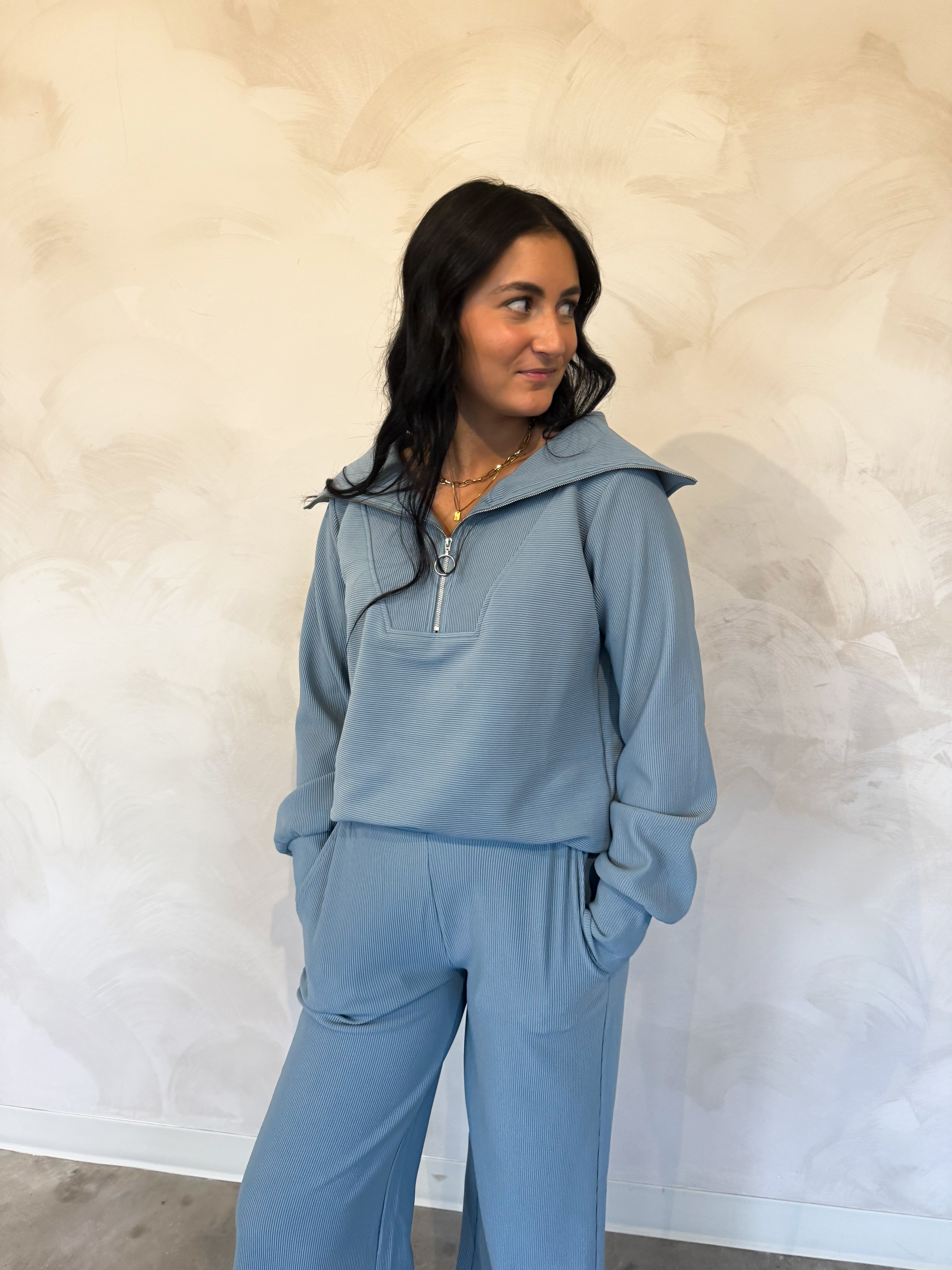 RILEY RIBBED SET