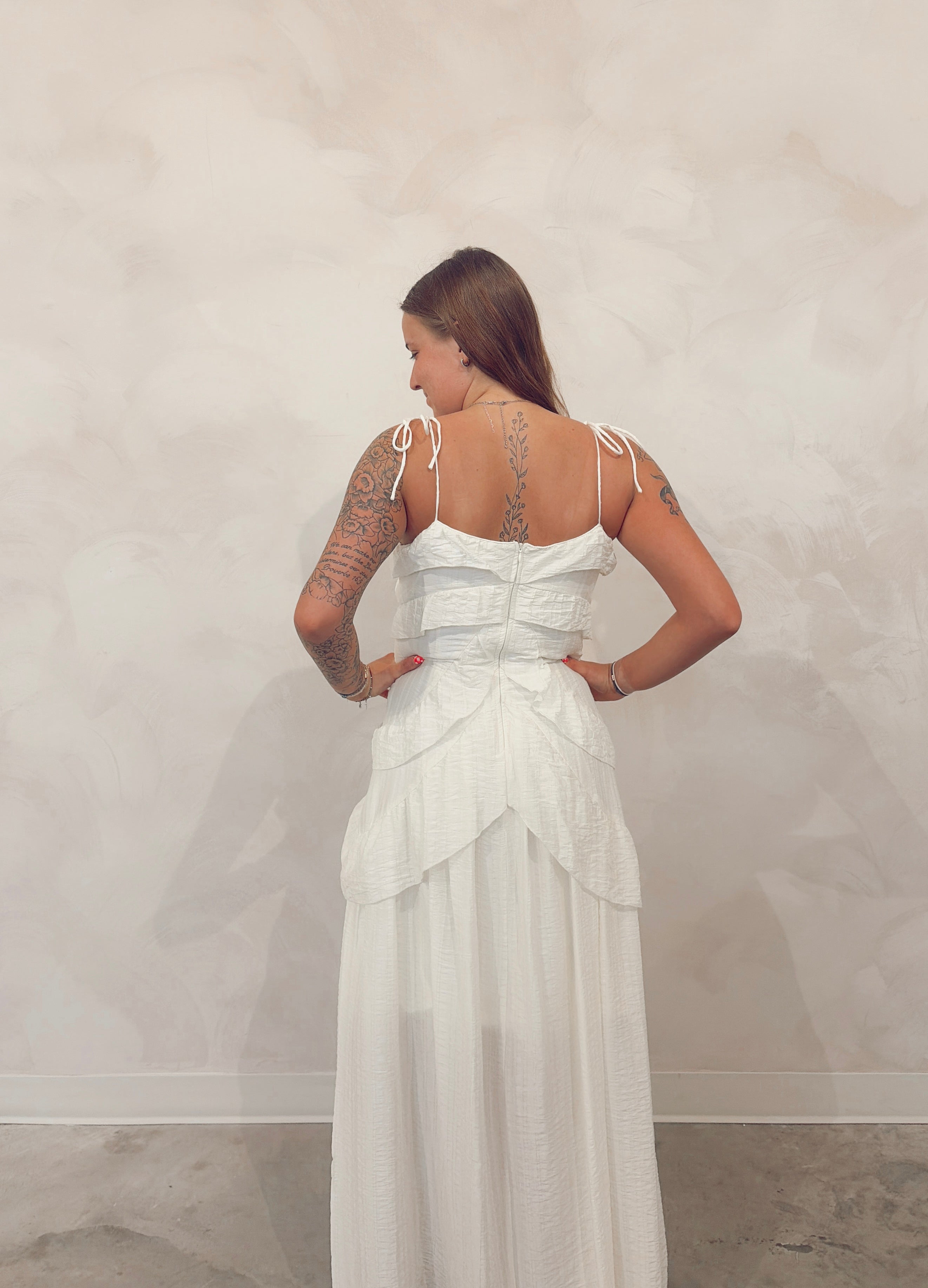 Raine Ruffled Maxi Dress