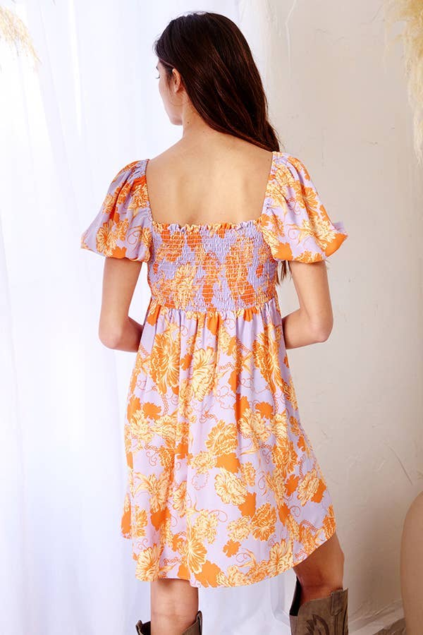 FLORIDA FLORAL DRESS