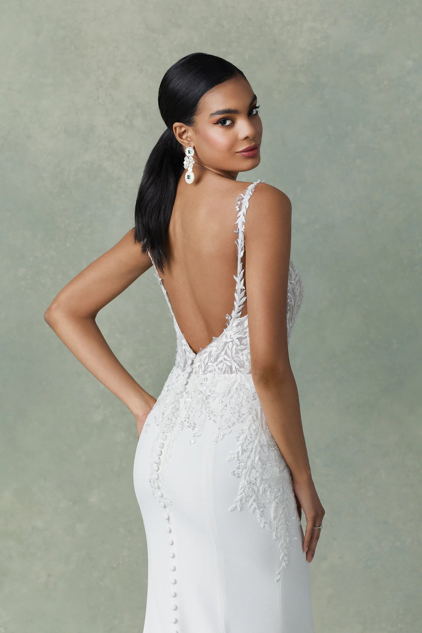 Size 12 | Floral by Justin Alexander