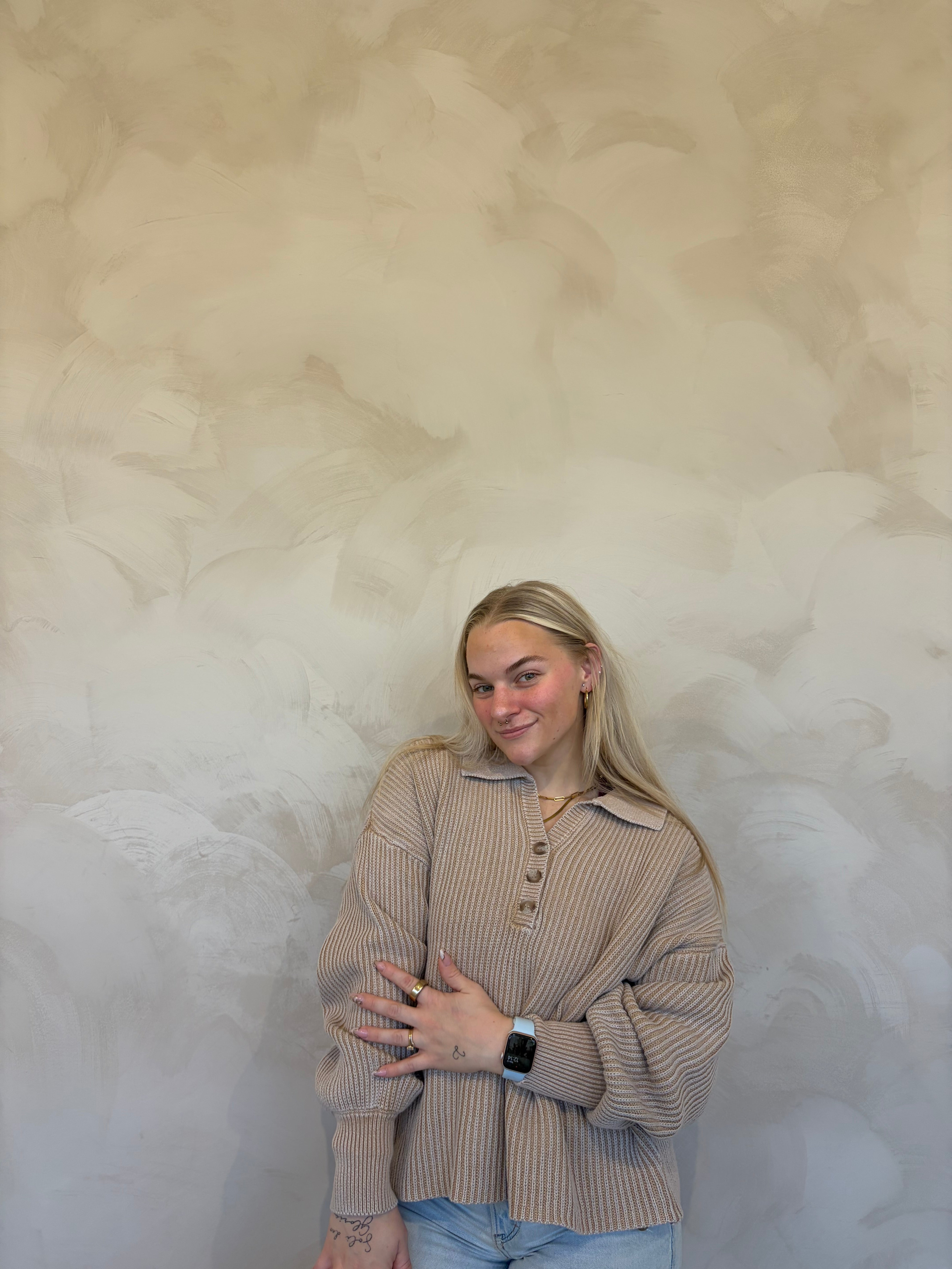 Kimmy Collared Henley