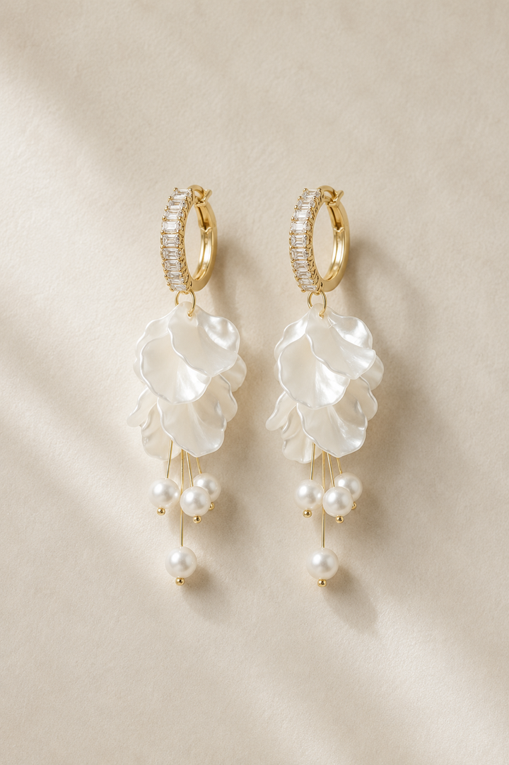 Bloom Hoop Bridal Earring