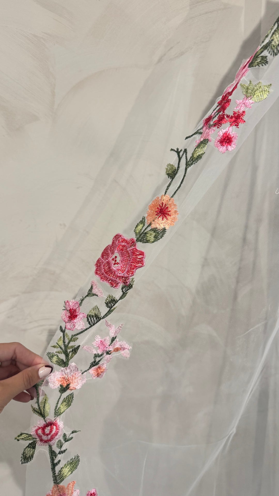 POPPY- Floral Veil