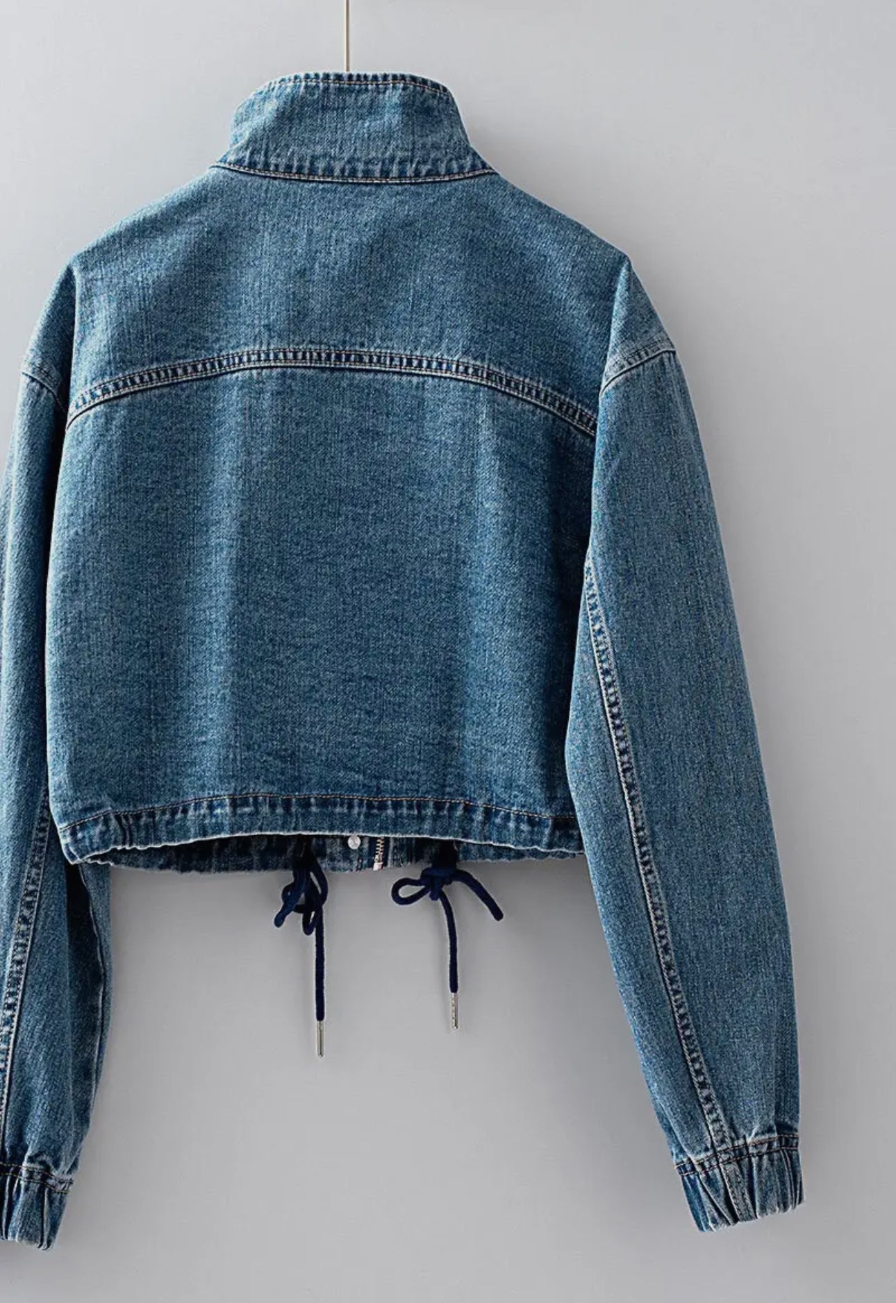 CROPPED JEAN JACKET