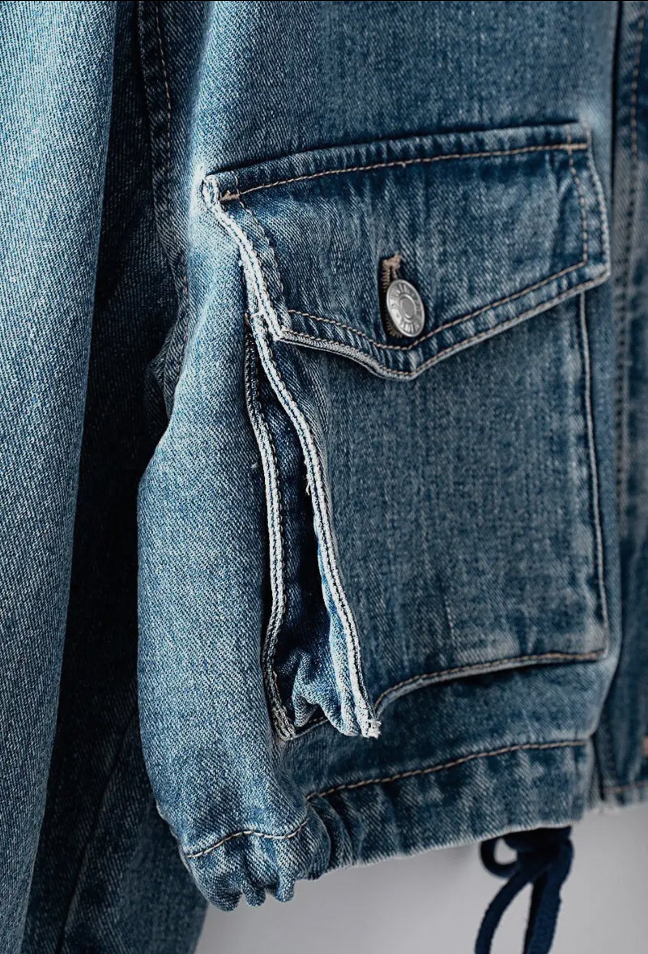 CROPPED JEAN JACKET