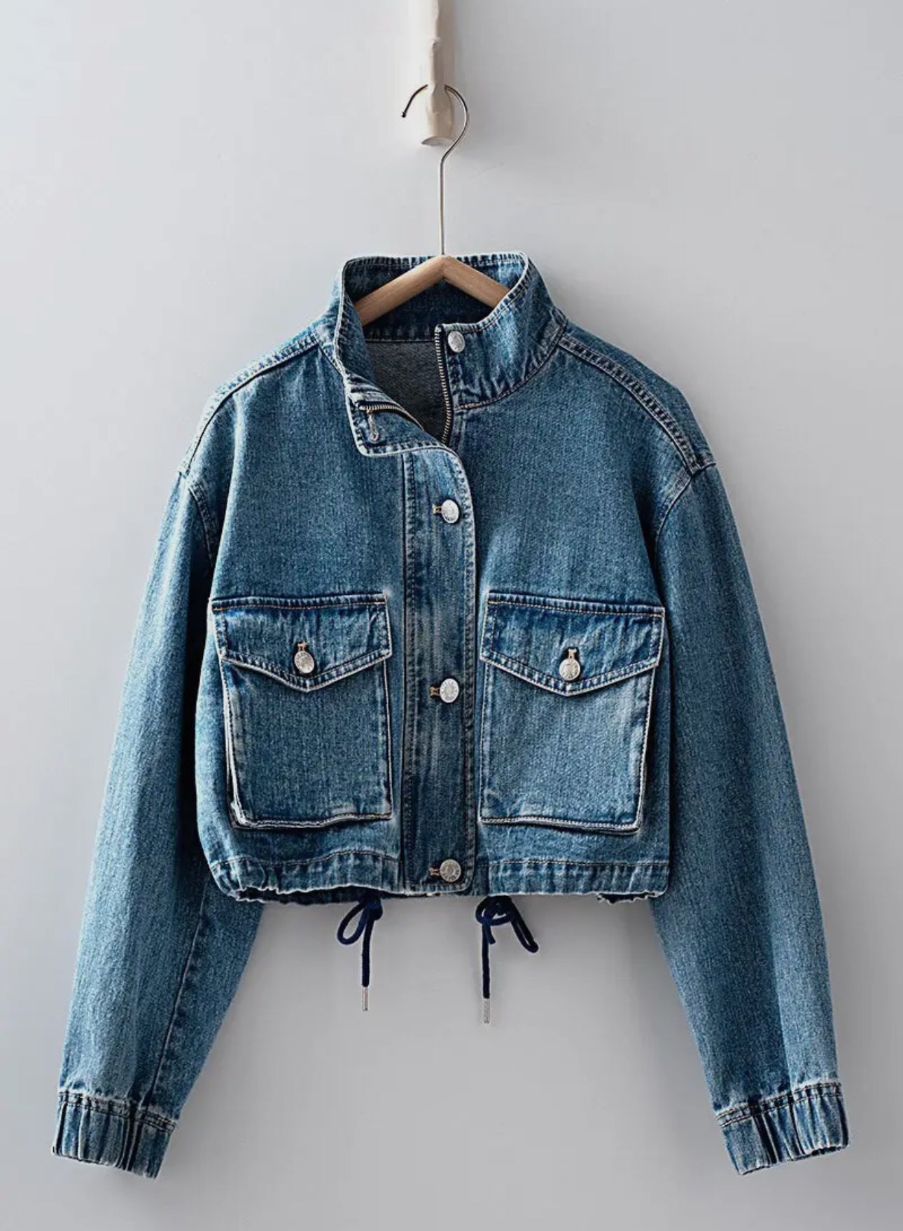 CROPPED JEAN JACKET