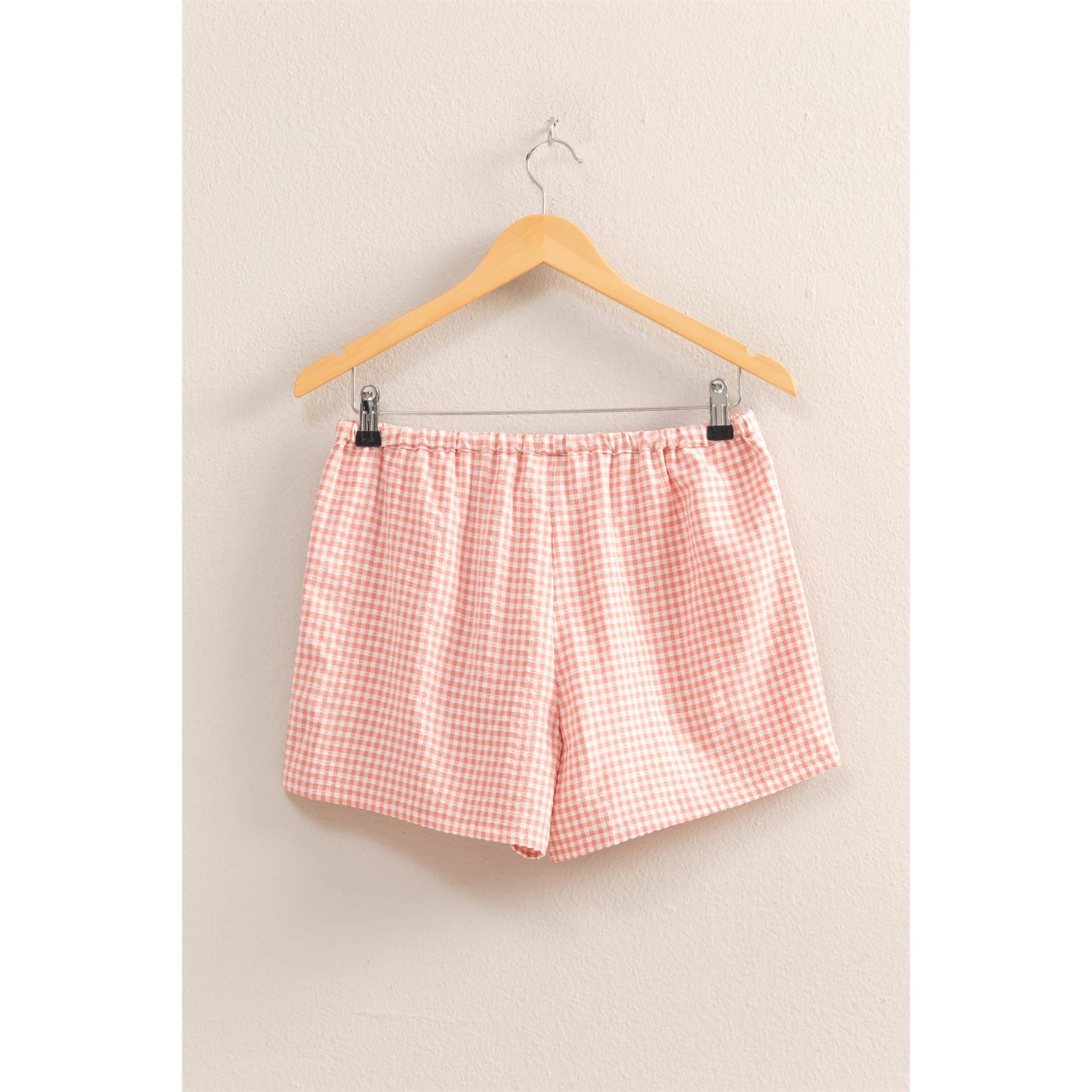 Gingham Boxer Shorts